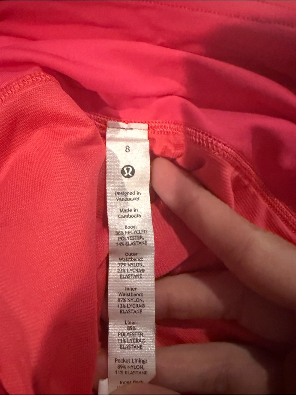 Two Pair Lululemon running shorts (8) - Picture 8 of 8